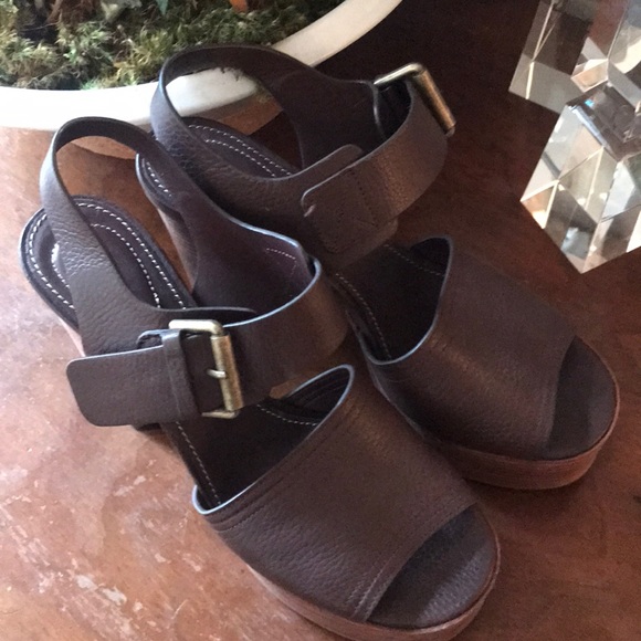Worn Once Brown See by Chloé platform sandals - Picture 2 of 5